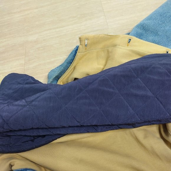 Vintage Armani Jeans Denim Jacket Reversible Mens 34 Blue Made in Italy - small - Picture 8 of 16